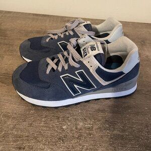 Navy New Balance 574 Core